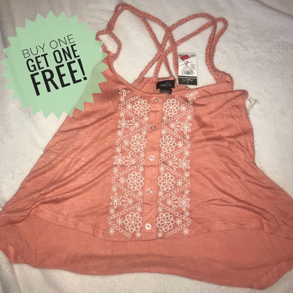 Rue21 High low crop tank - Picture 1 of 5